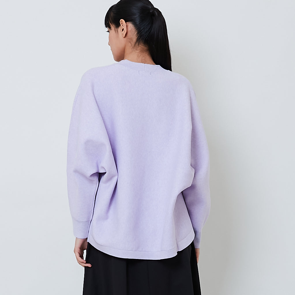 Women Batwing Cardigan - Purple - SW2602052A
