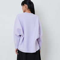 Women Batwing Cardigan - Purple - SW2602052A