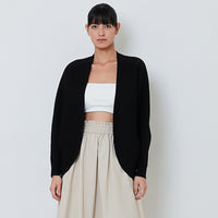 Women Batwing Cardigan - Black - SW2602052B