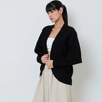 Women Batwing Cardigan - Black - SW2602052B