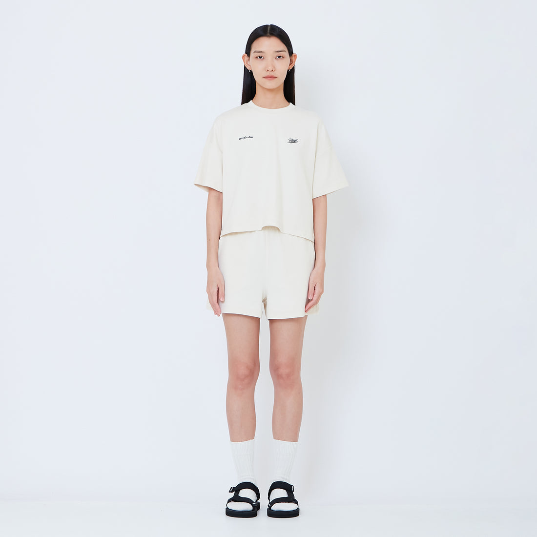 Women Elastic Waist Shorts - SW2603067