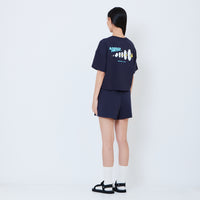 Women Boxy Graphic Top - SW2603065