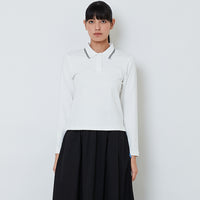 Women Long Sleeve Polo Top - SW2603066