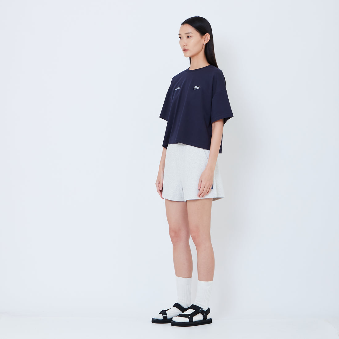 Women Elastic Waist Shorts - SW2603067