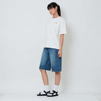 Women Baggy Jorts - Blue - SW2603089A
