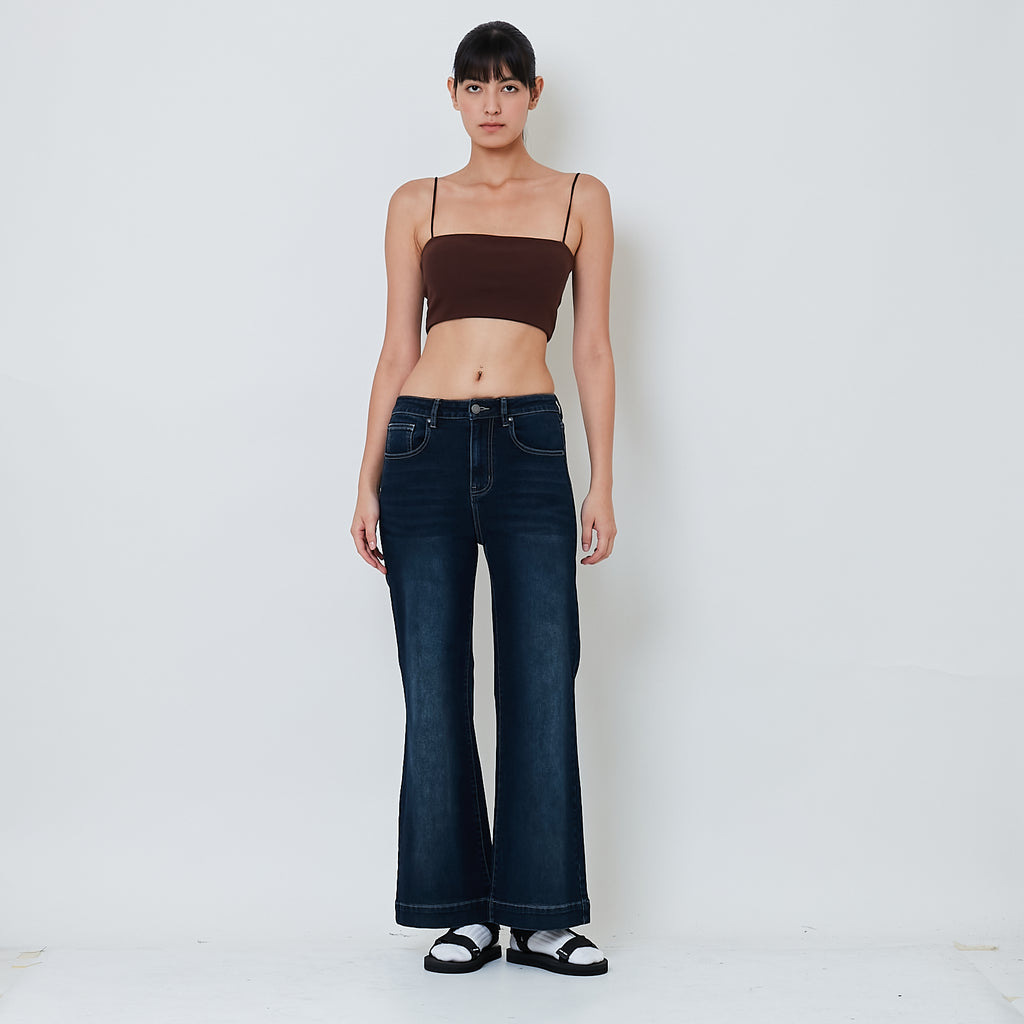 Women Bootcut Jeans - Blue - SW2603090A