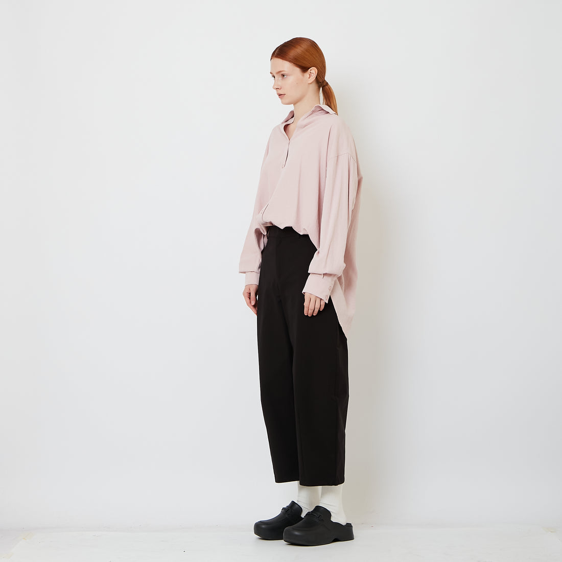 Women Barrel Pants - Black - SW2606123B