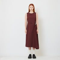Women Irregular Dress - Maroon - SW2606125A