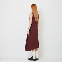 Women Irregular Dress - Maroon - SW2606125A