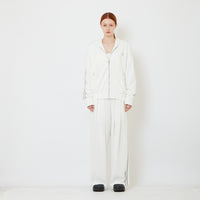 Genderless Pleated Track Pants - Off White - SW2606145A