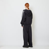 Genderless Pleated Track Pants - Navy - SW2606145C