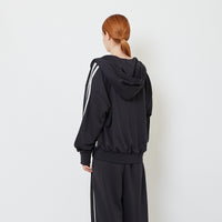 Genderless Hooded Track Jacket - Navy - SW2606146C
