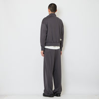 Genderless Pleated Track Pants - Dark Grey - SW2606232C
