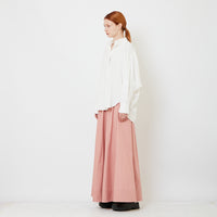 Women Elastic Waist Long Pants - Pink - SW2607236B