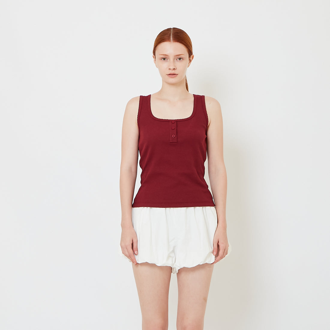 Women Ribbed Tank Top - SW2608149