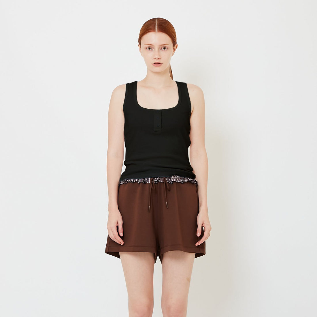 Women Ribbed Tank Top - SW2608149
