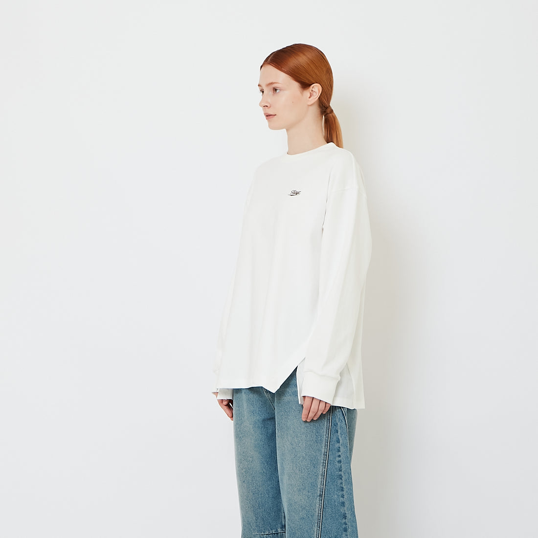 Women Combined Top - Off White - SW2608154A