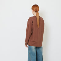 Women Combined Top - Dark Brown - SW2608154B