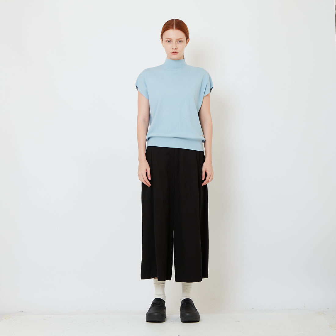Women Cotton Pants - Black - SW2608164B