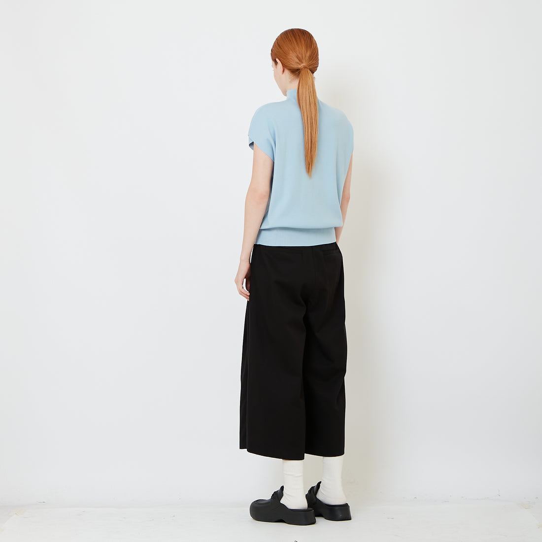 Women Cotton Pants - Black - SW2608164B