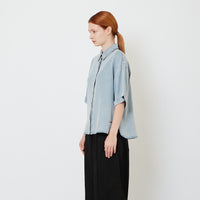 Women Chambray Shirt - Light Blue - SW2608166A