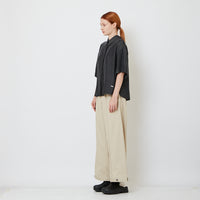 Women Wide Leg Long Pants - Khaki - SW2608174A