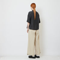 Women Wide Leg Long Pants - Khaki - SW2608174A