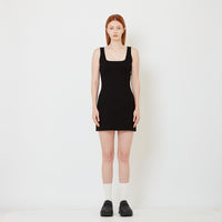 Women Bodycon Dress - Black - SW2608176B
