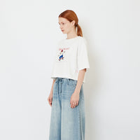 Women Boxy Graphic Top - SW2609181