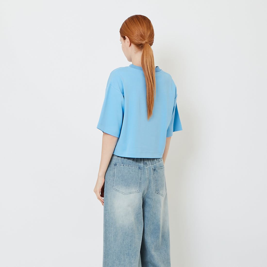 Women Boxy Graphic Top - SW2609181