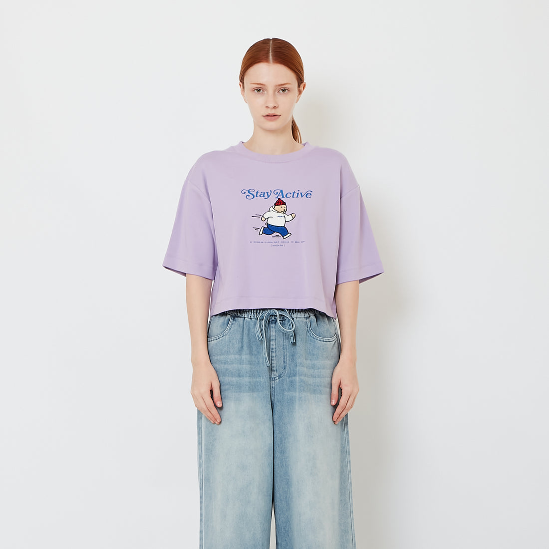 Women Boxy Graphic Top - SW2609181