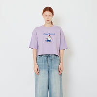 Women Boxy Graphic Top - SW2609181