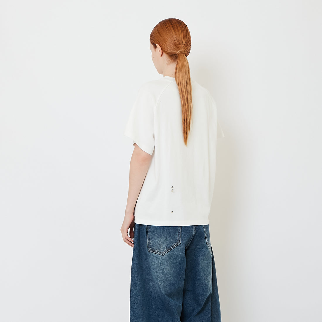Women Oversized Raglan Knit Top - Off White - SW2609250A