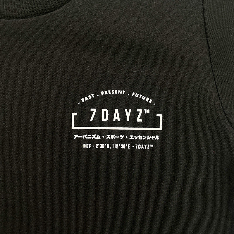 Boy Printed Sweatshirt - Black - SB2210093C