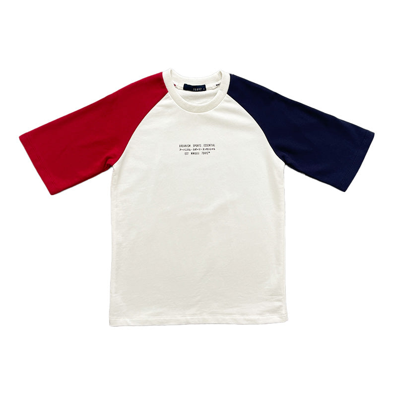 Boy Printed Raglan Sweatshirt - Red - SB2210094Z