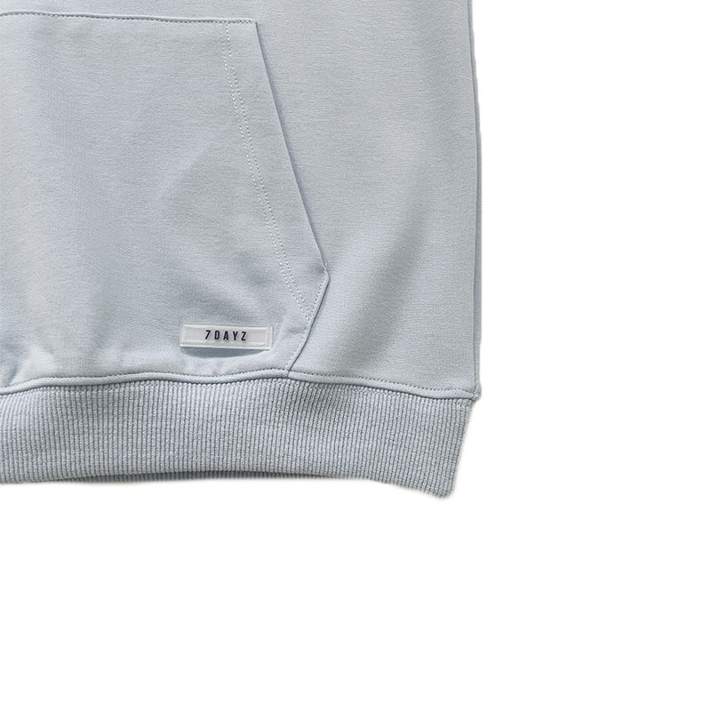 Boy Oversized Printed Pocket Top - Light Blue - SB2210097A