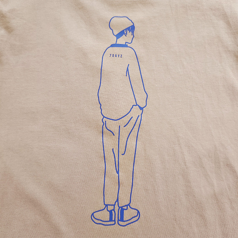 Boy Graphic Tee
 - Taupe - SB2211115B