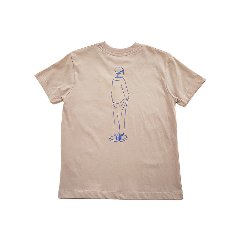 Boy Graphic Tee
 - Taupe - SB2211115B