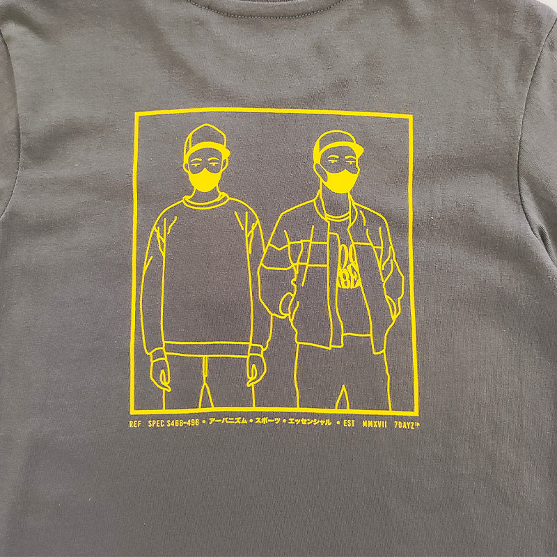 Boy Graphic Tee
 - Dark Grey - SB2211115D