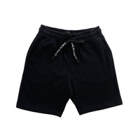 Boy Printed Sweat-Shorts - Black - SB2211120D