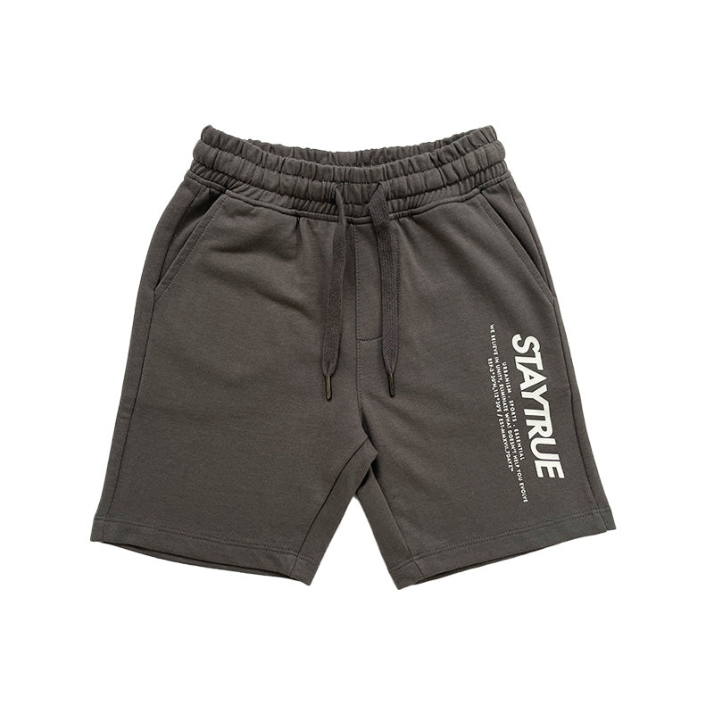 Boy Printed Sweat-Shorts - Metal - SB2211121B