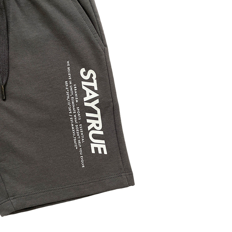 Boy Printed Sweat-Shorts - Metal - SB2211121B