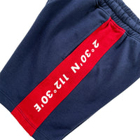 Boy Printed Sweat-Shorts - Navy - SB2211122D