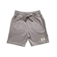Boy Printed Sweat-Shorts - Light Grey - SB2211123A