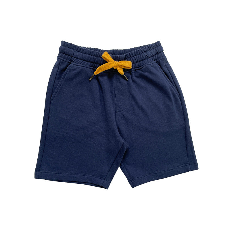 Boy Printed Sweat-Shorts - Navy - SB2211124C