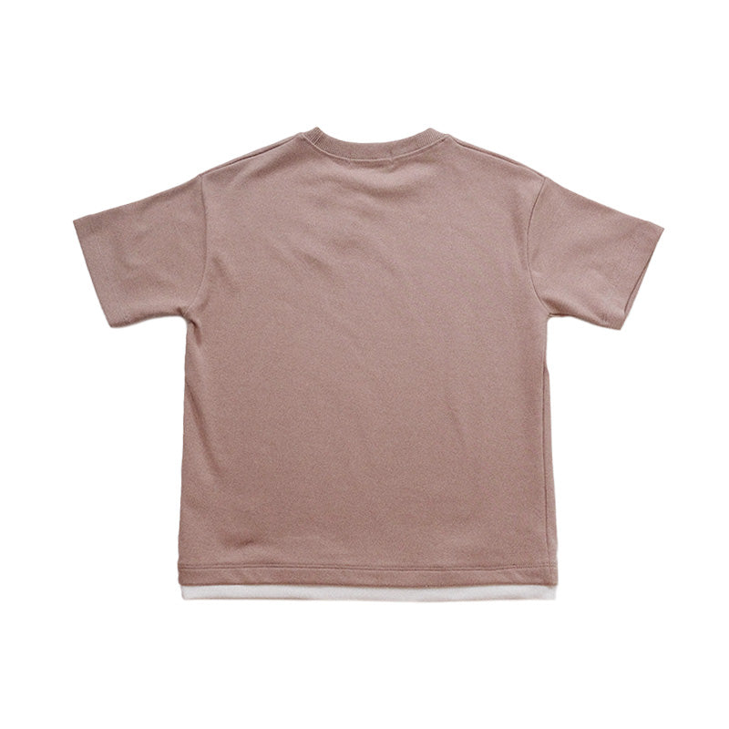Boy Oversized Essential Tee
 - Taupe - SB2211125B