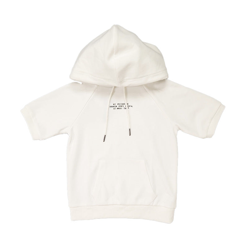 Boy Printed Raglan Hoodie
 - Off White - SB2211131A