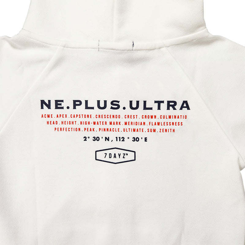 Boy Printed Raglan Hoodie
 - Off White - SB2211131A