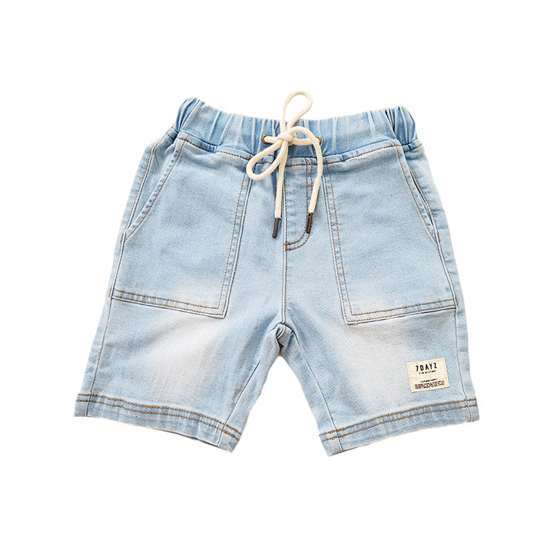 Boy Denim Shorts - Light Blue - SB2211133A