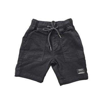 Boy Denim Shorts - Black - SB2211133C
